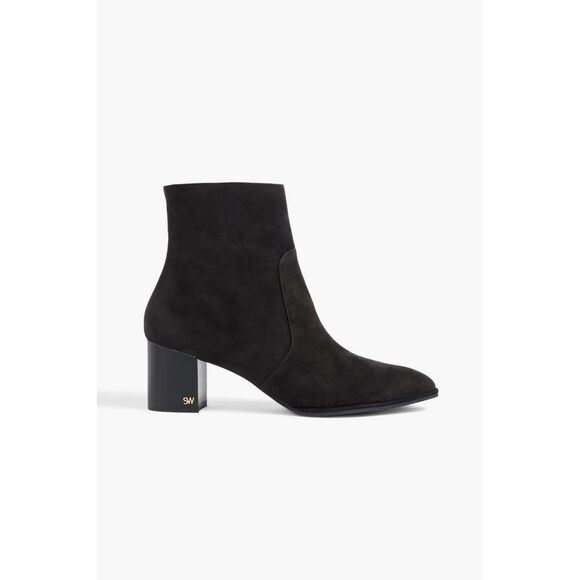 STUART WEITZMAN Ryland 60 suede ankle boots US11B $595 - Picture 1 of 13